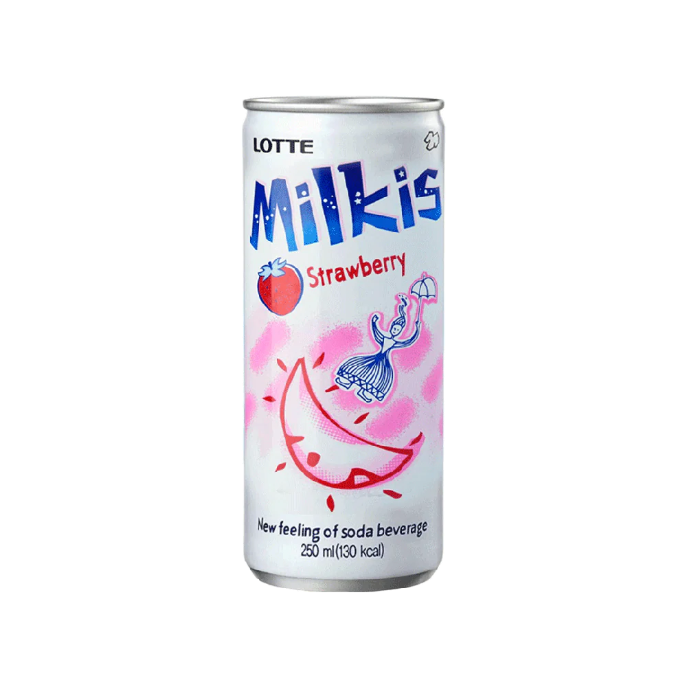 LOTTE Milkis Strawberry 250ml