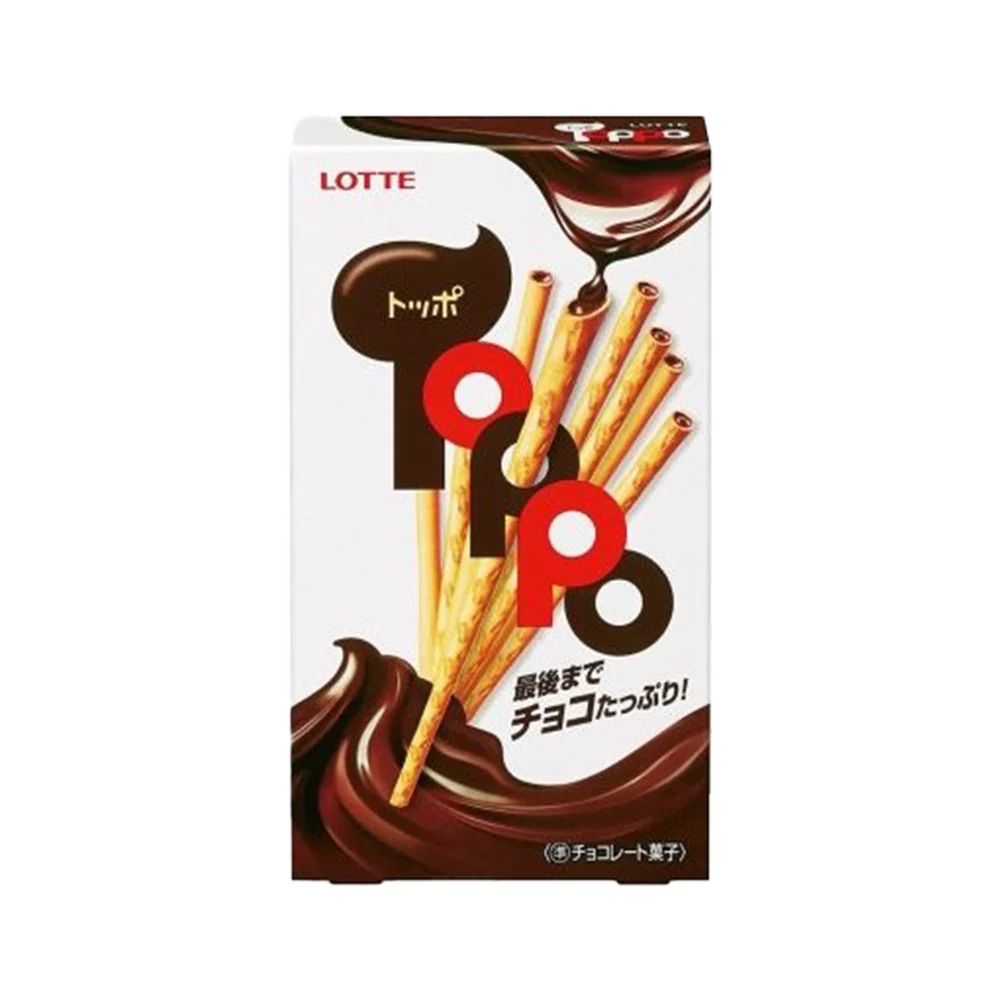 LOTTE Toppo Vanilla Chocolate 40g