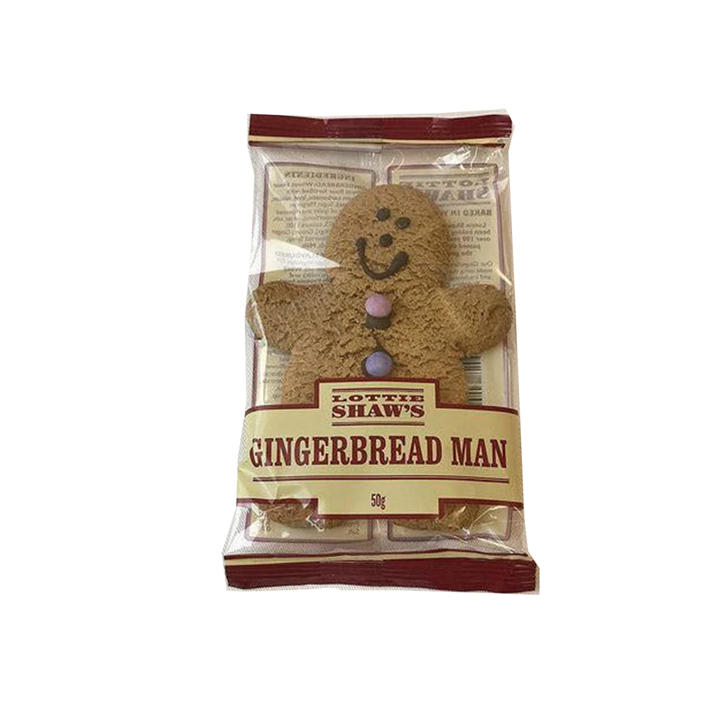 LOTTIE SHAW'S Vegan Gingerbread Man 50g