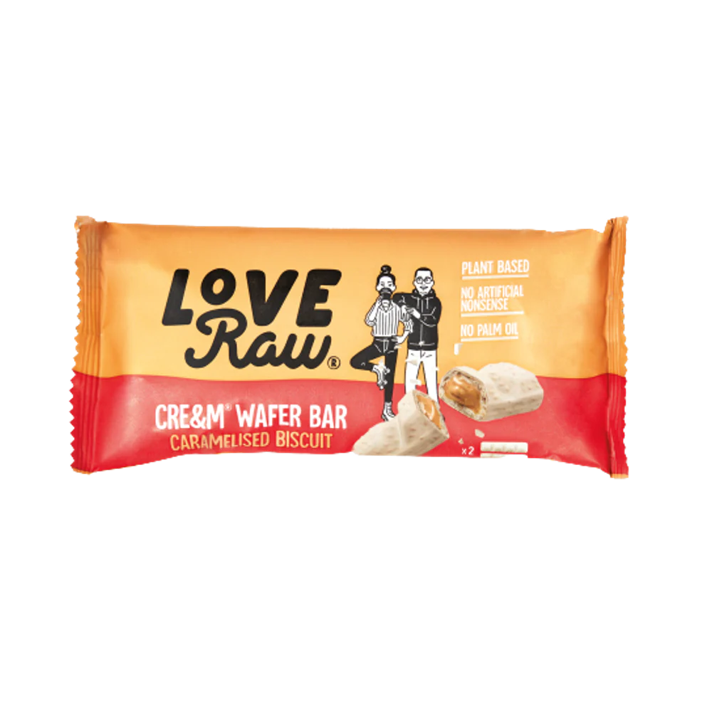 LOVERAW Caramelised Biscuit Wafer 45g