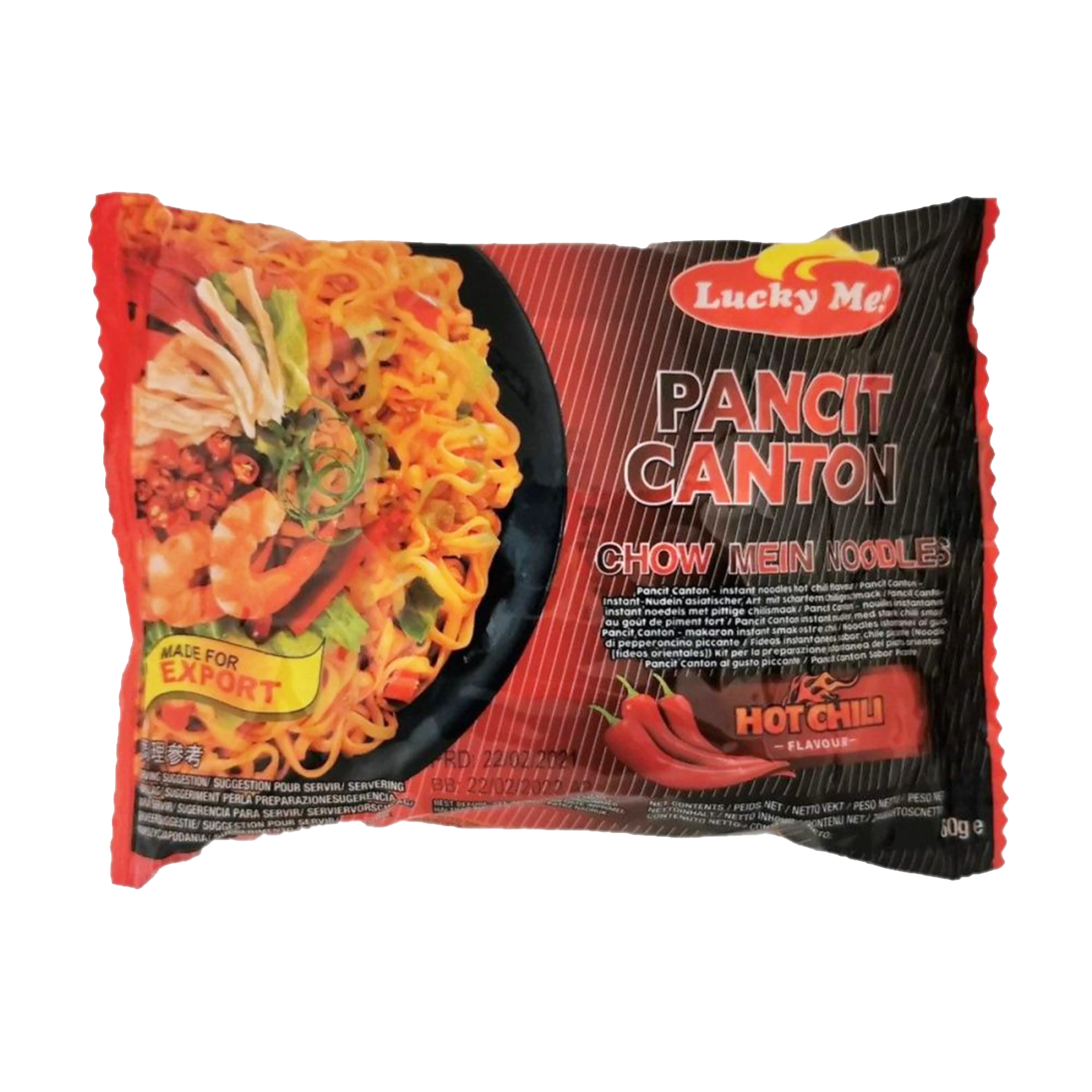 LUCKY ME Pancit Canton - Hot Chilli 60g