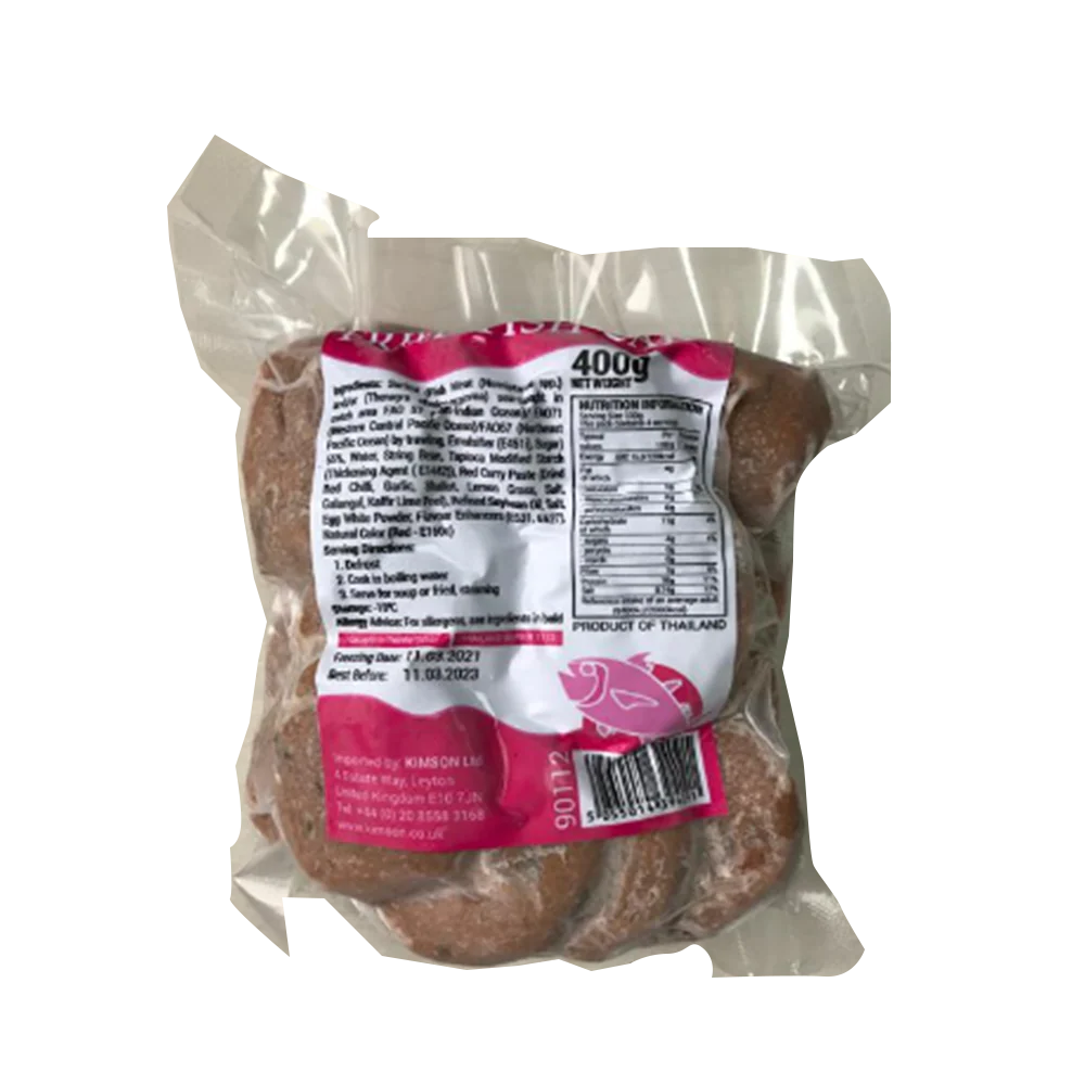 MADAME WONG Fried Fish Cake 400g (Frozen)