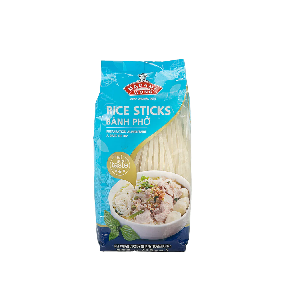 MADAME WONG Rice Sticks 5 Mm 375g (Case 30)