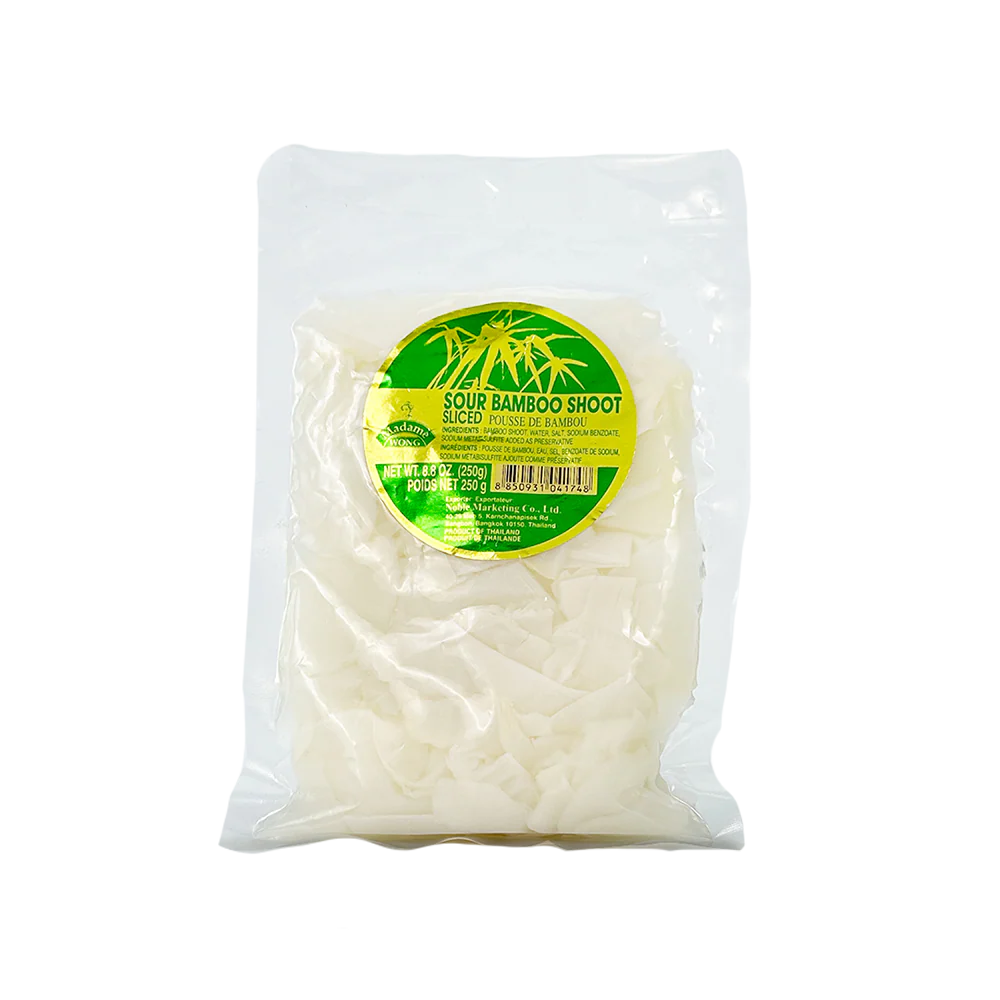 MADAME WONG Sour Bamboo Shoot Sliced 250g