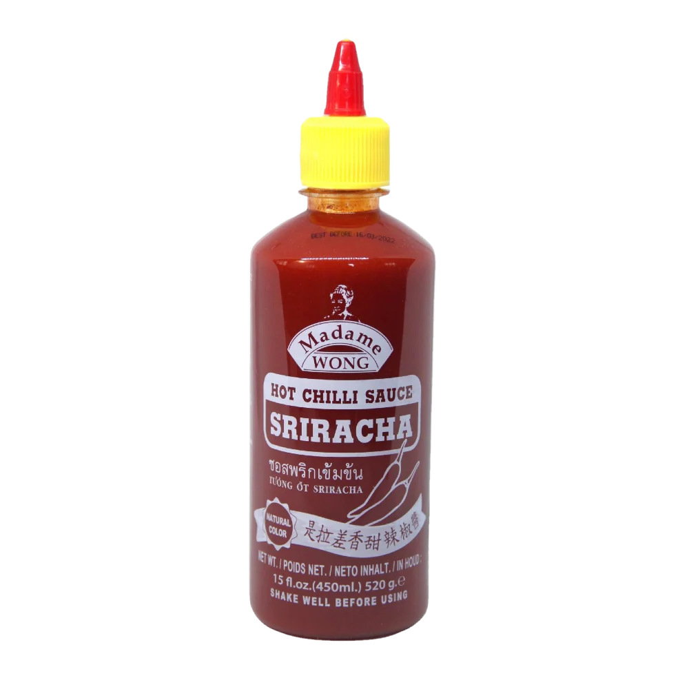 MADAME WONG Sriracha Chilli Sauce Strong Hot 450ml