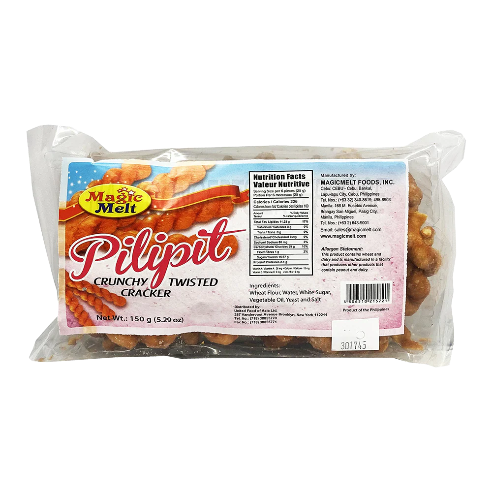 Magic Melt Crunchy Twisted Crackers 150g