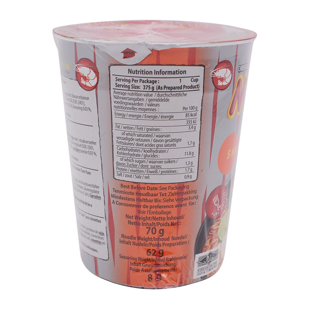 MAMA Cup Noodles - Tom Yum 70g - Image 2