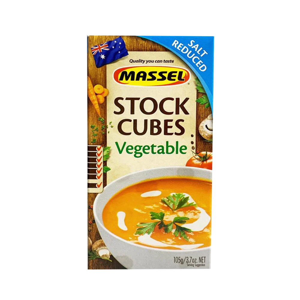 MASSEL Ultracube Salt Reduced Vegetable 105g