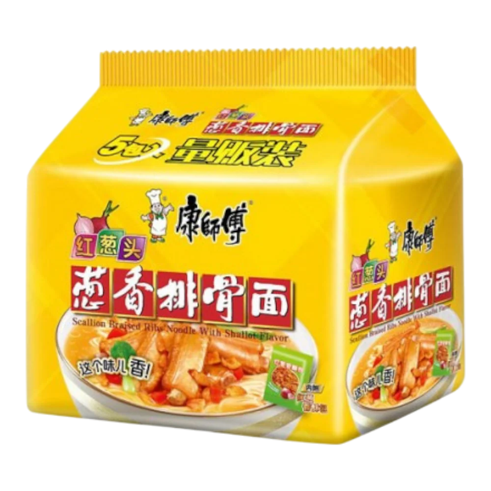 MASTER KONG KSF Noodles - Braised Pork Rib 101g (Case 30)