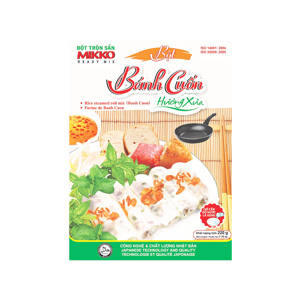 Mikko Rice Steamed Roll Mix Flour 220g