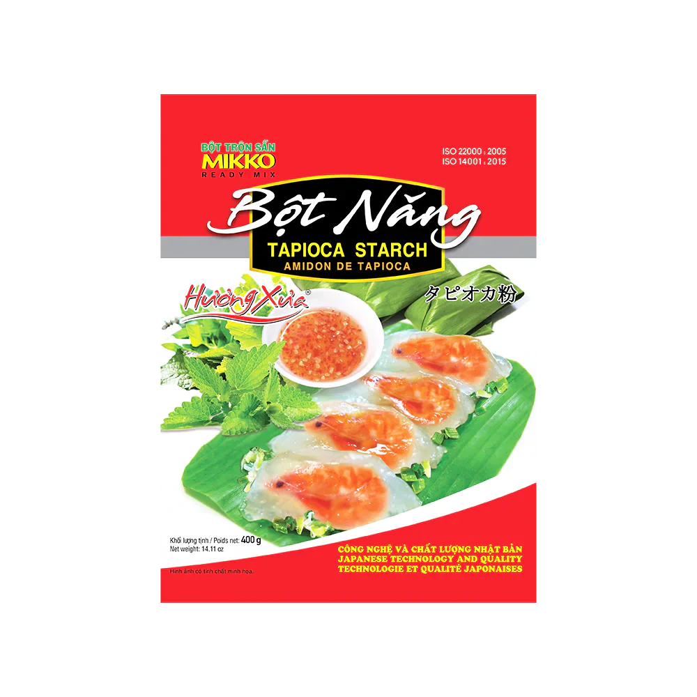 Mikko Tapioca Starch 400g (Case 25)