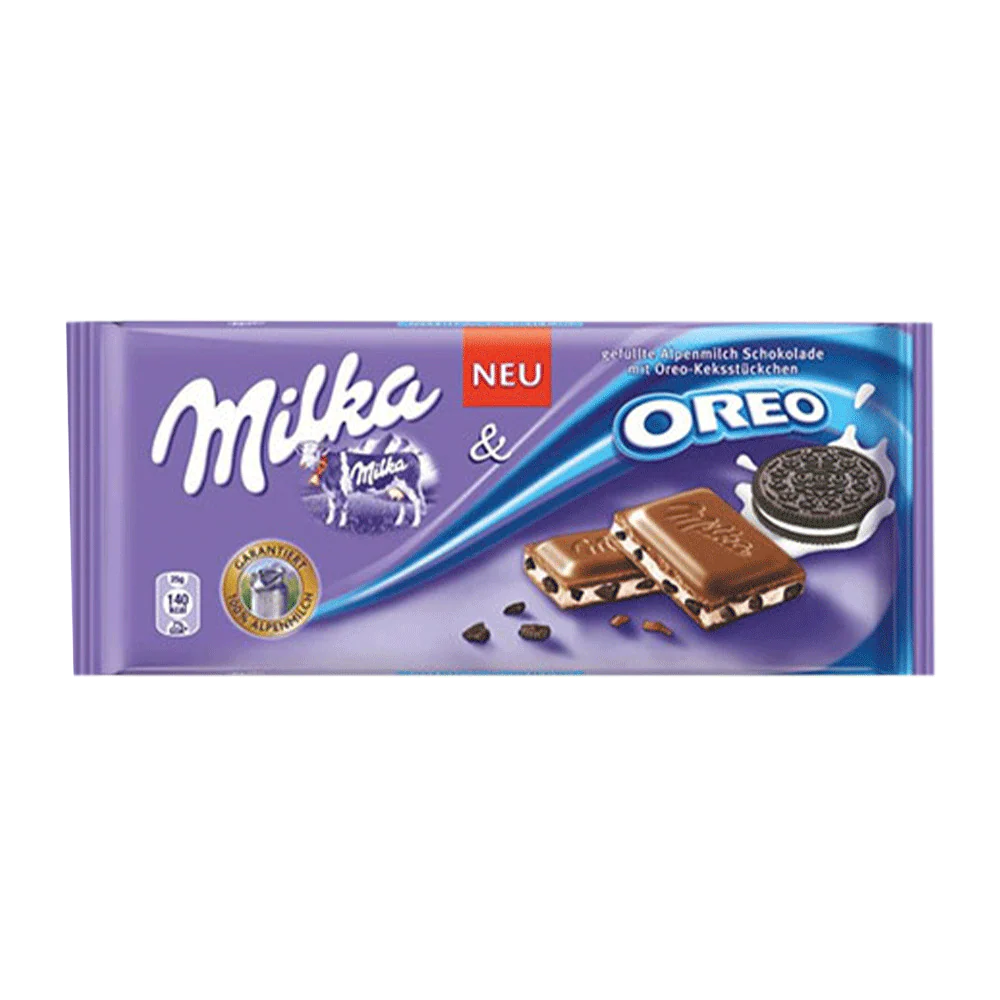 MILKA Chocolate Oreo Cookies 100g
