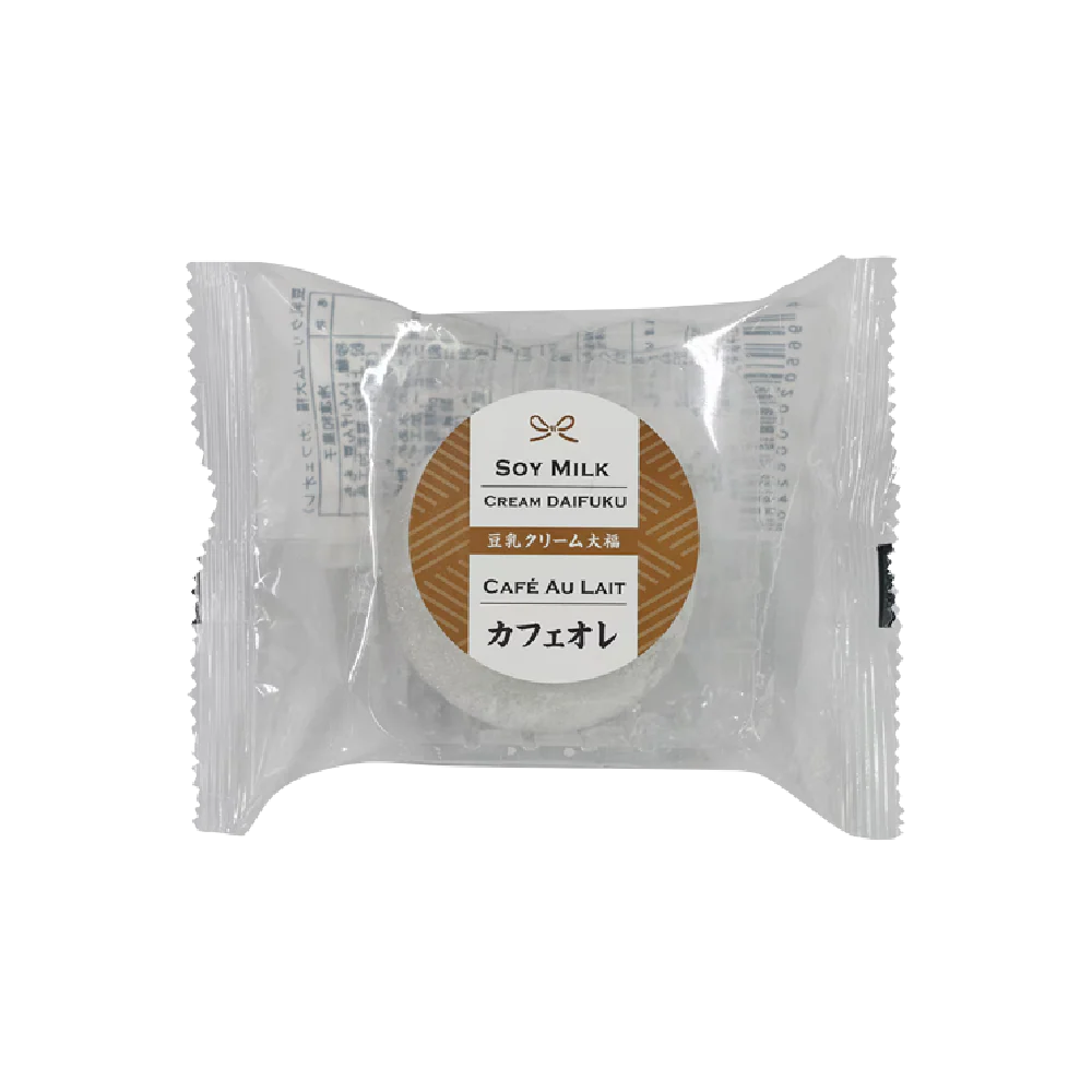 MINATO SEIKA Cafe Au Lait Soy Cream Daifuku 60g (Frozen)