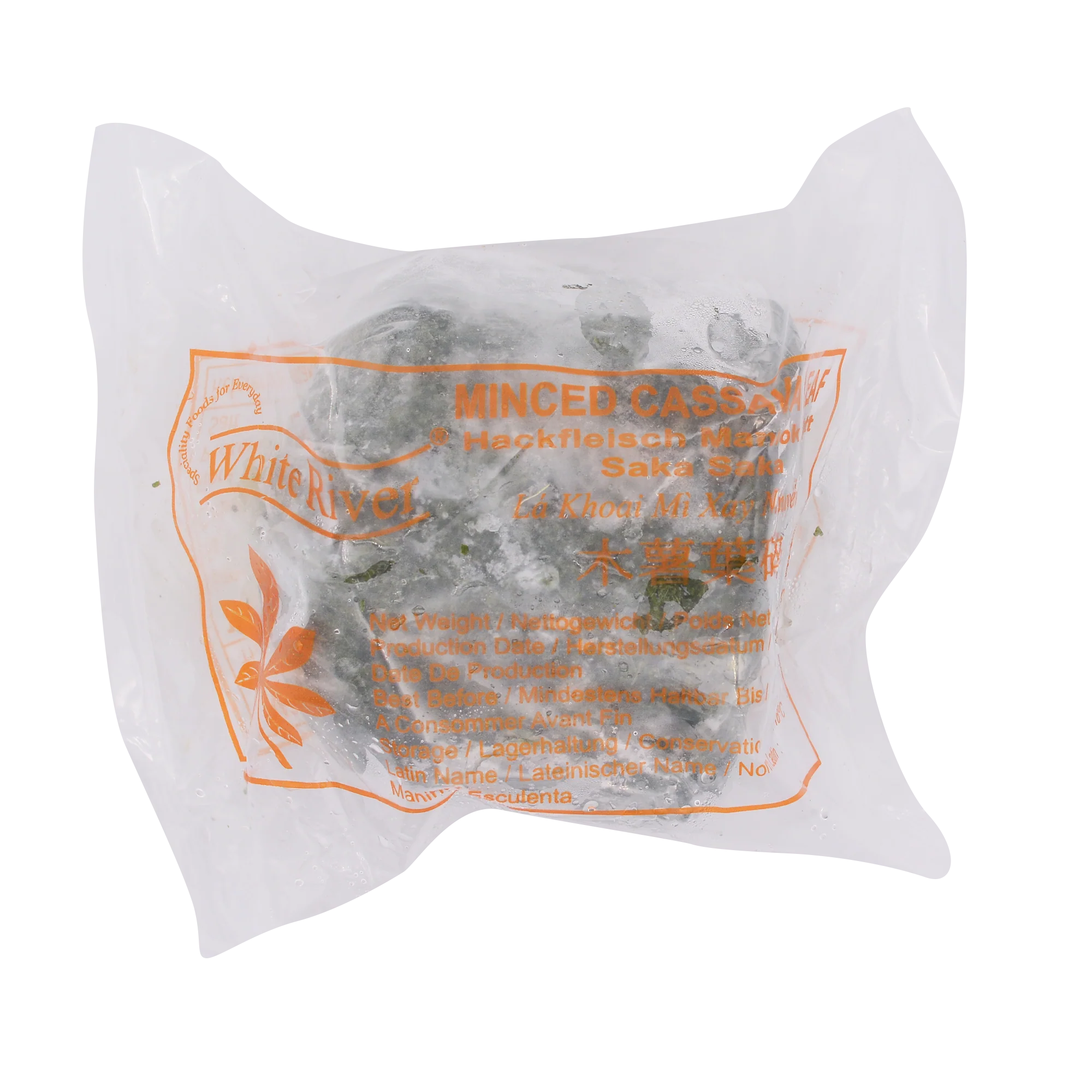 Minced Cassava Leaf 500g (Frozen)