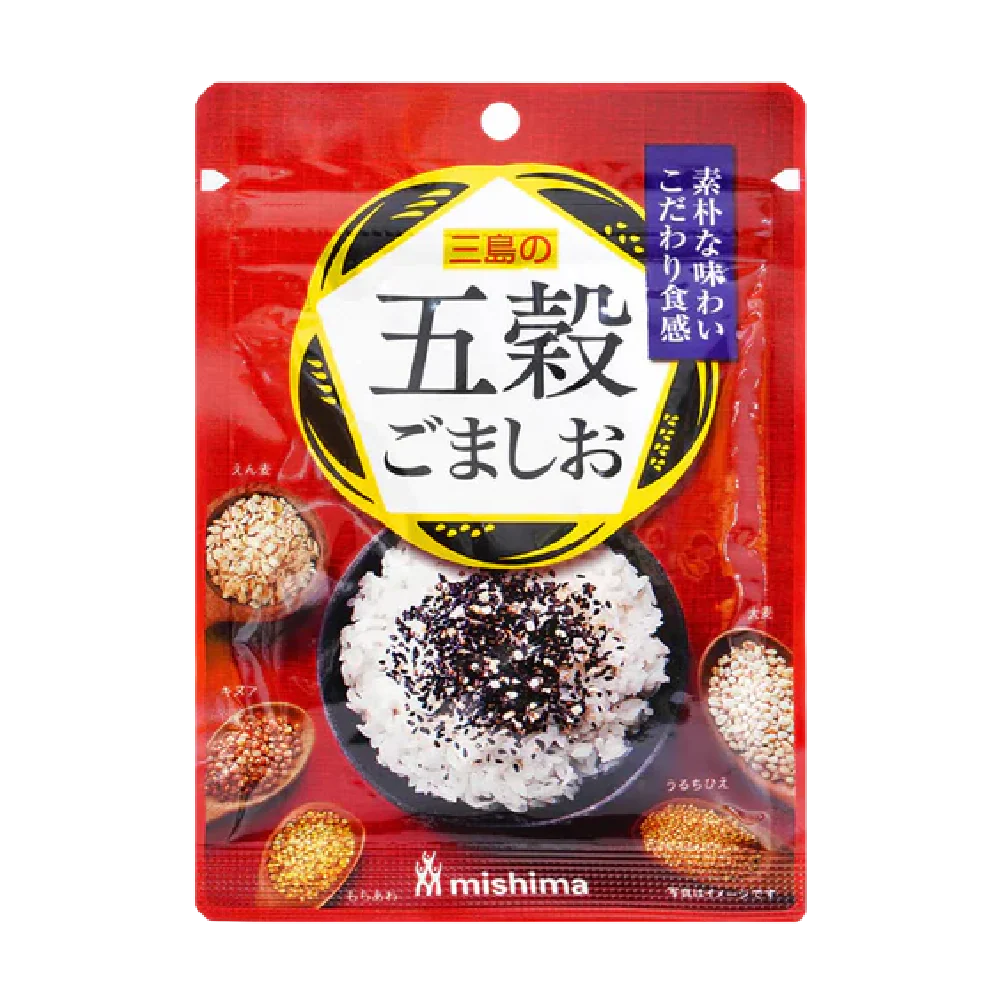 MISHIMA Furikake Gokoku Gomashio (5 Grains & Sesame & Salt) 36g