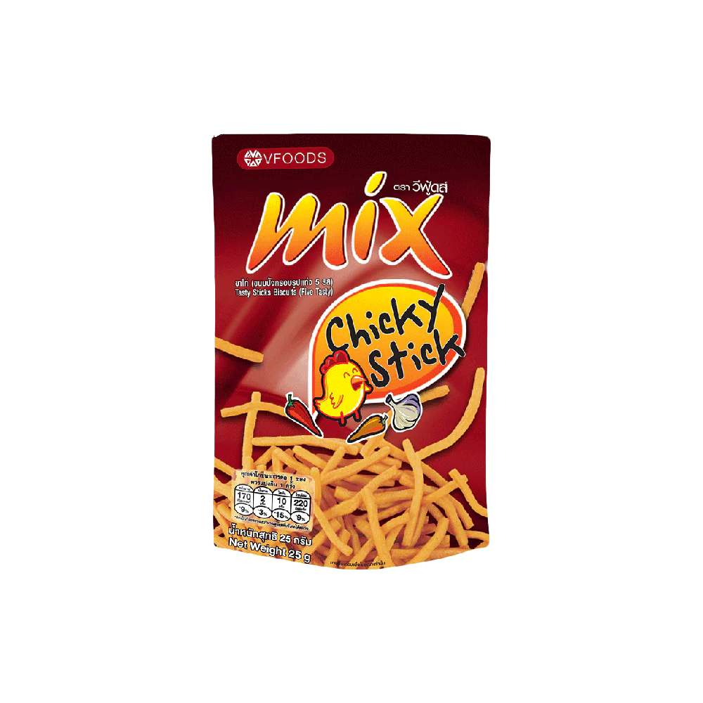 MIX Biscuit Sticks - Chicky Stick (Five Tasty) 25g (Case 144)
