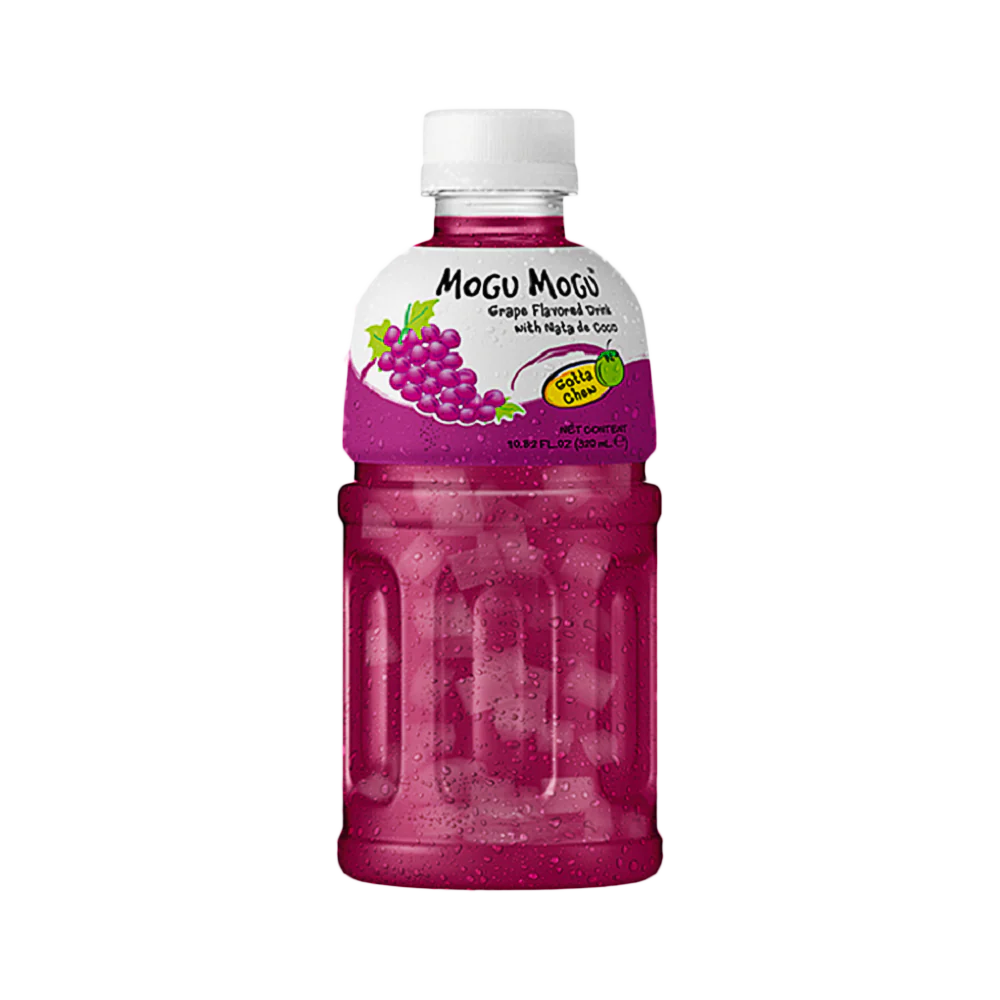 MOGU MOGU Nata De Coco Drink Grape Flavour 320ml
