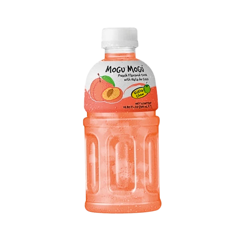 MOGU MOGU Nata De Coco Drink Peach Flavour 320ml