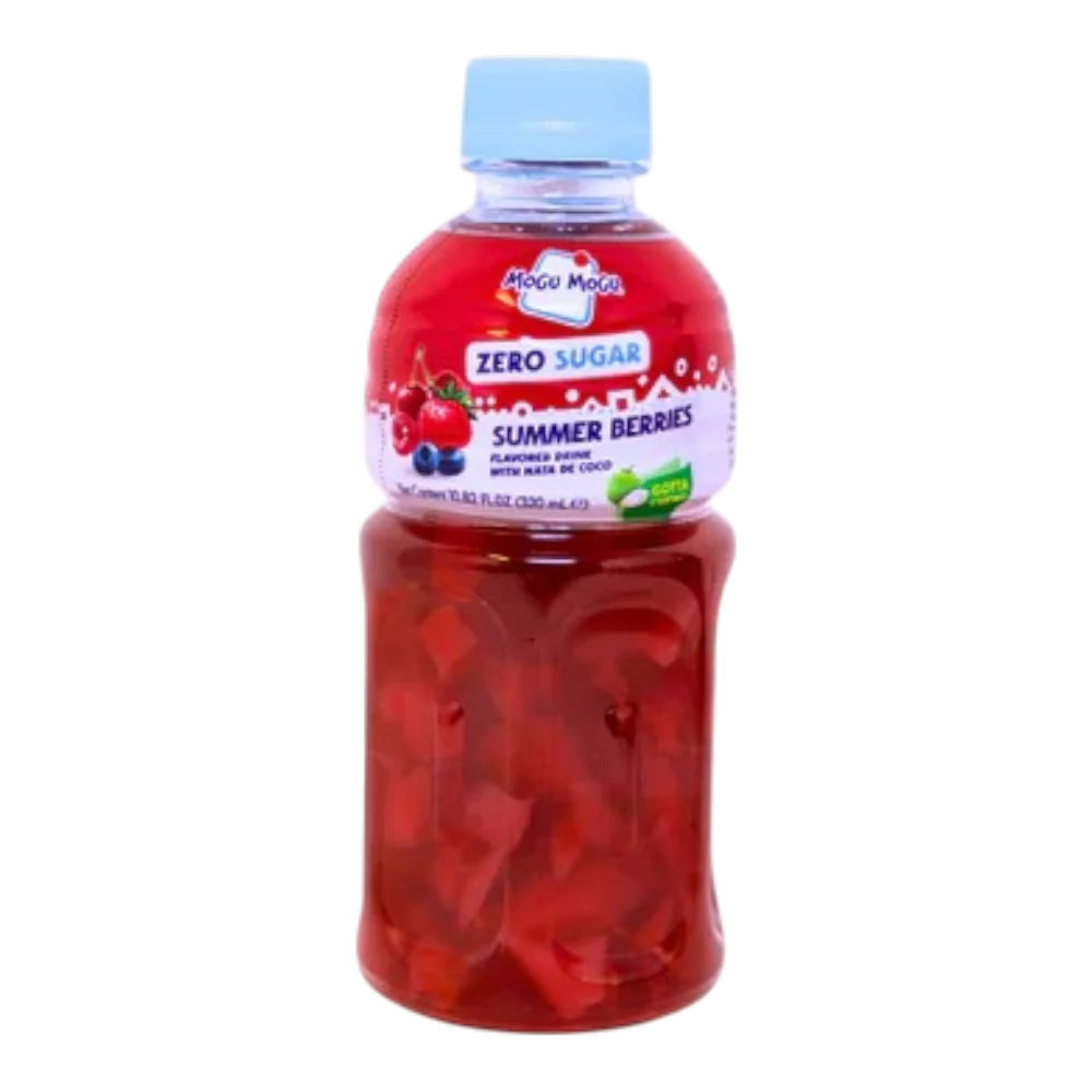 MOGU MOGU Nata De Coco Drink Summer Berries Flavour Zero Sugar 320ML