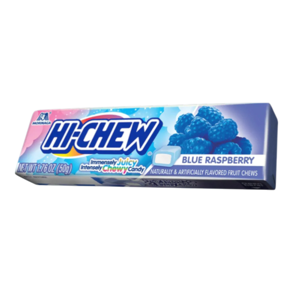 MORINAGA Hi-chew Blue Raspberry TW 50g (Case 15)