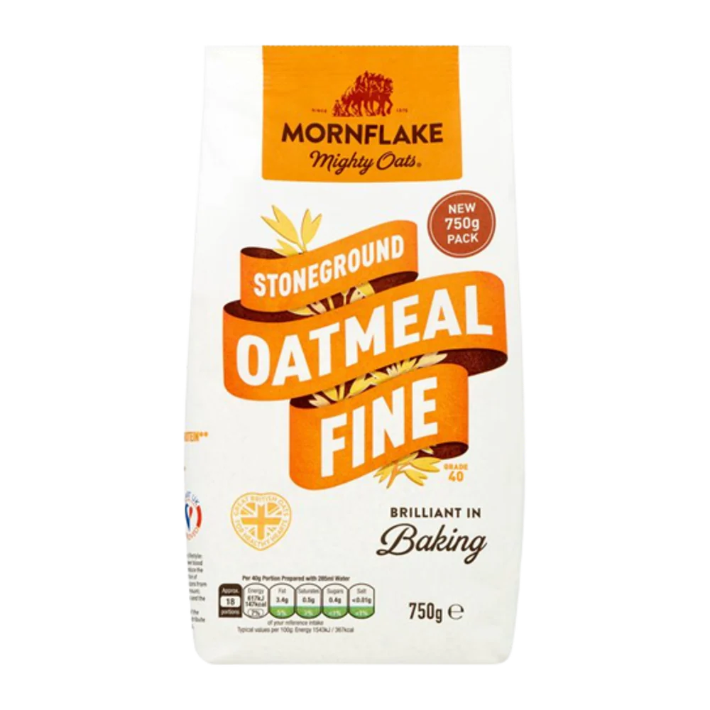 MORNFLAKE OATS Oatmeal Fine 750g