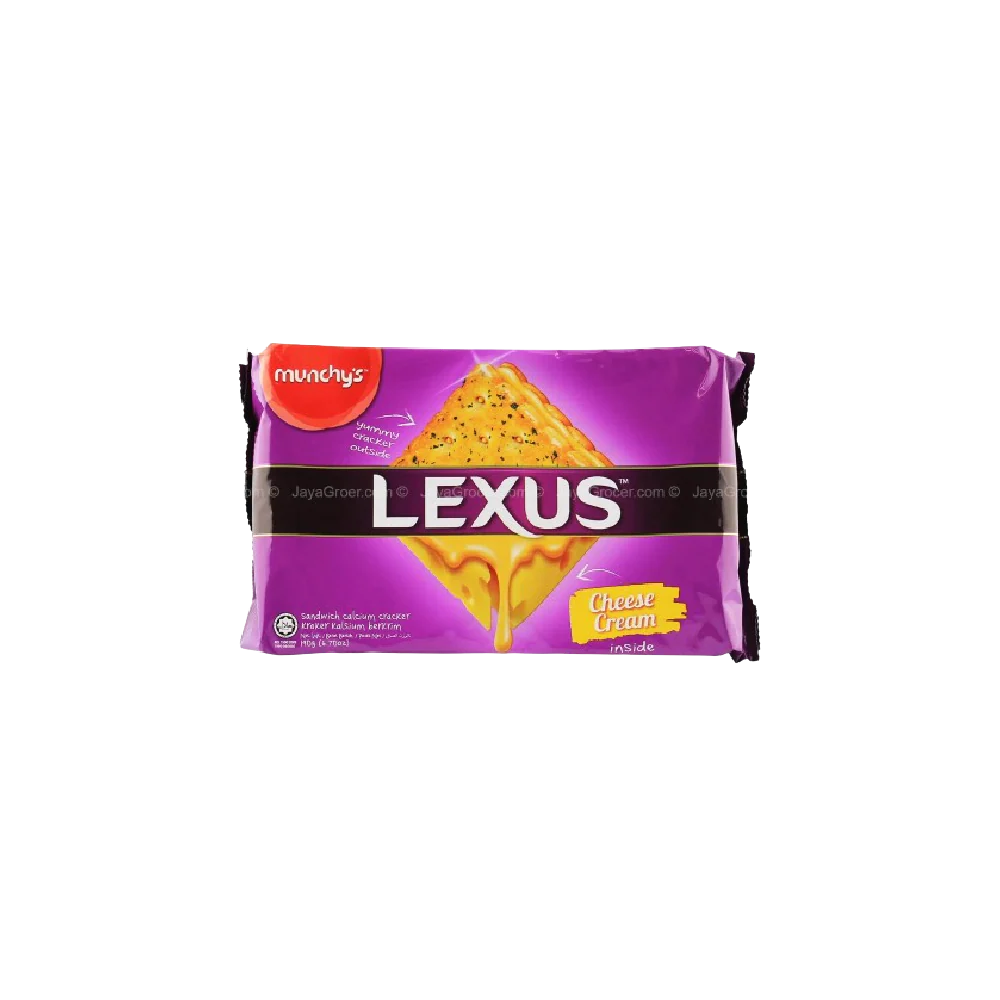 MUNCHY'S Lexus Cheese Cream Sandwich Cracker (19g*10) 190g