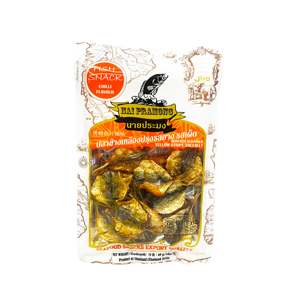 NAI PRAMONG Seasoned Y/S Trevally €“ Chilli 40g