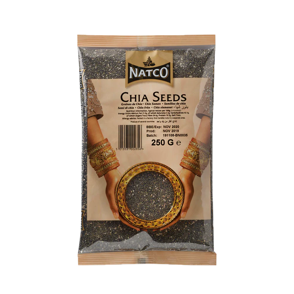 NATCO Black Chia Seeds 250g