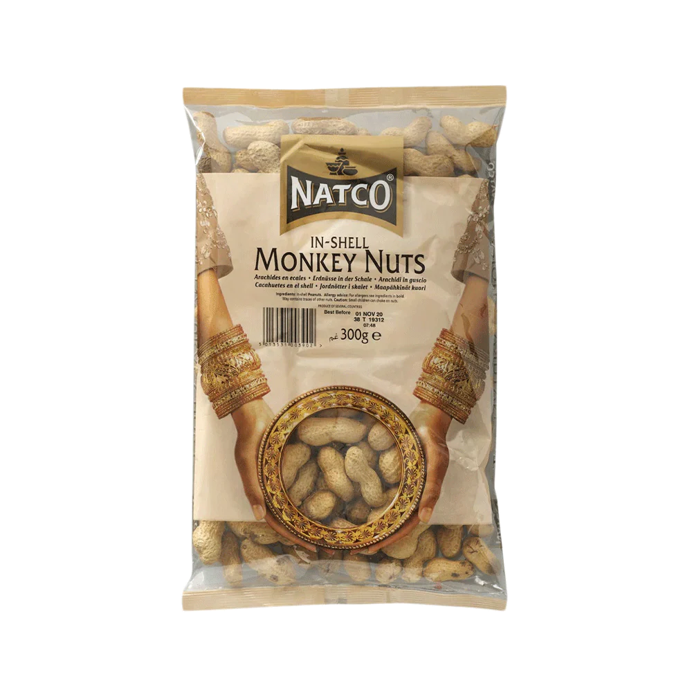 NATCO Roasted In-shell Monkey Nuts 300g