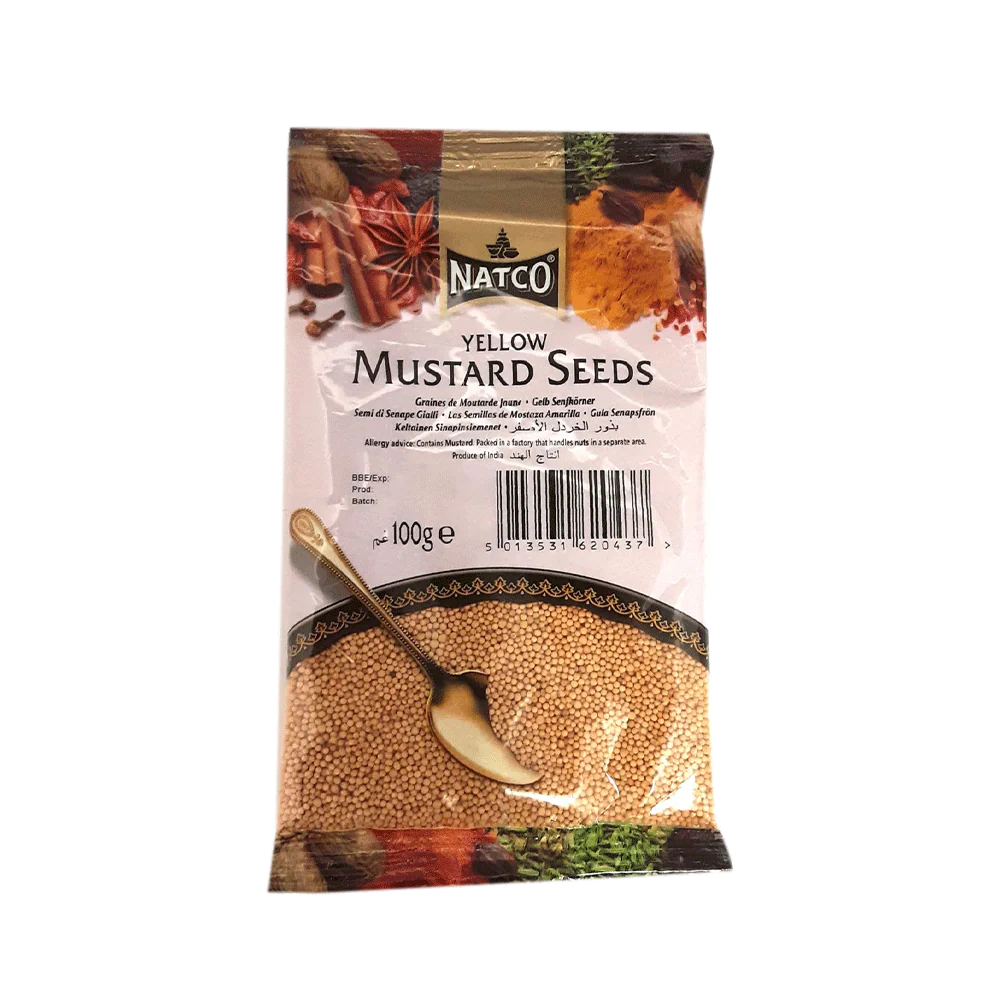 NATCO Yellow Mustard Seeds 100g
