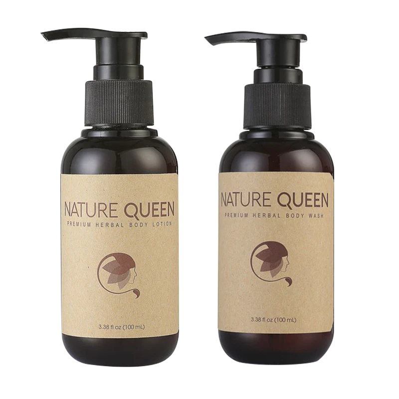 Nature Queen Body Lotion & Body Wash 100ml