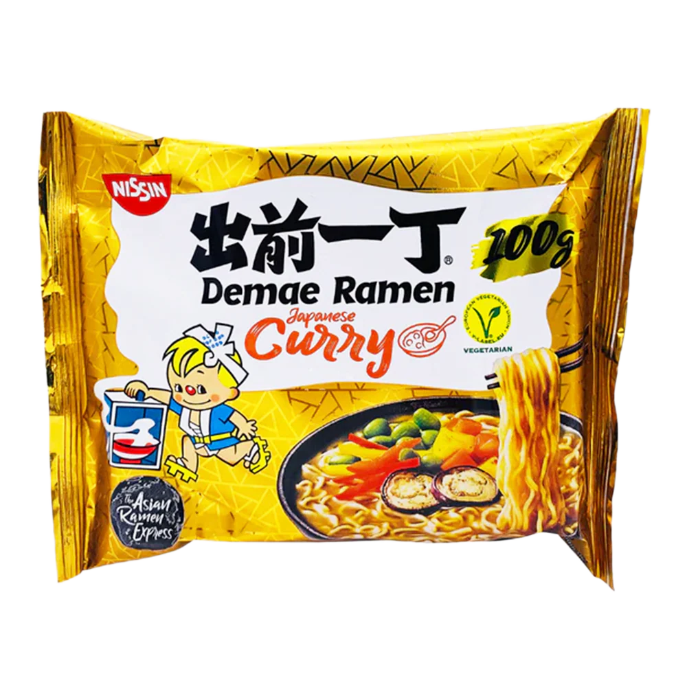 NISSIN EU Demae Ramen Japanese Curry 100g