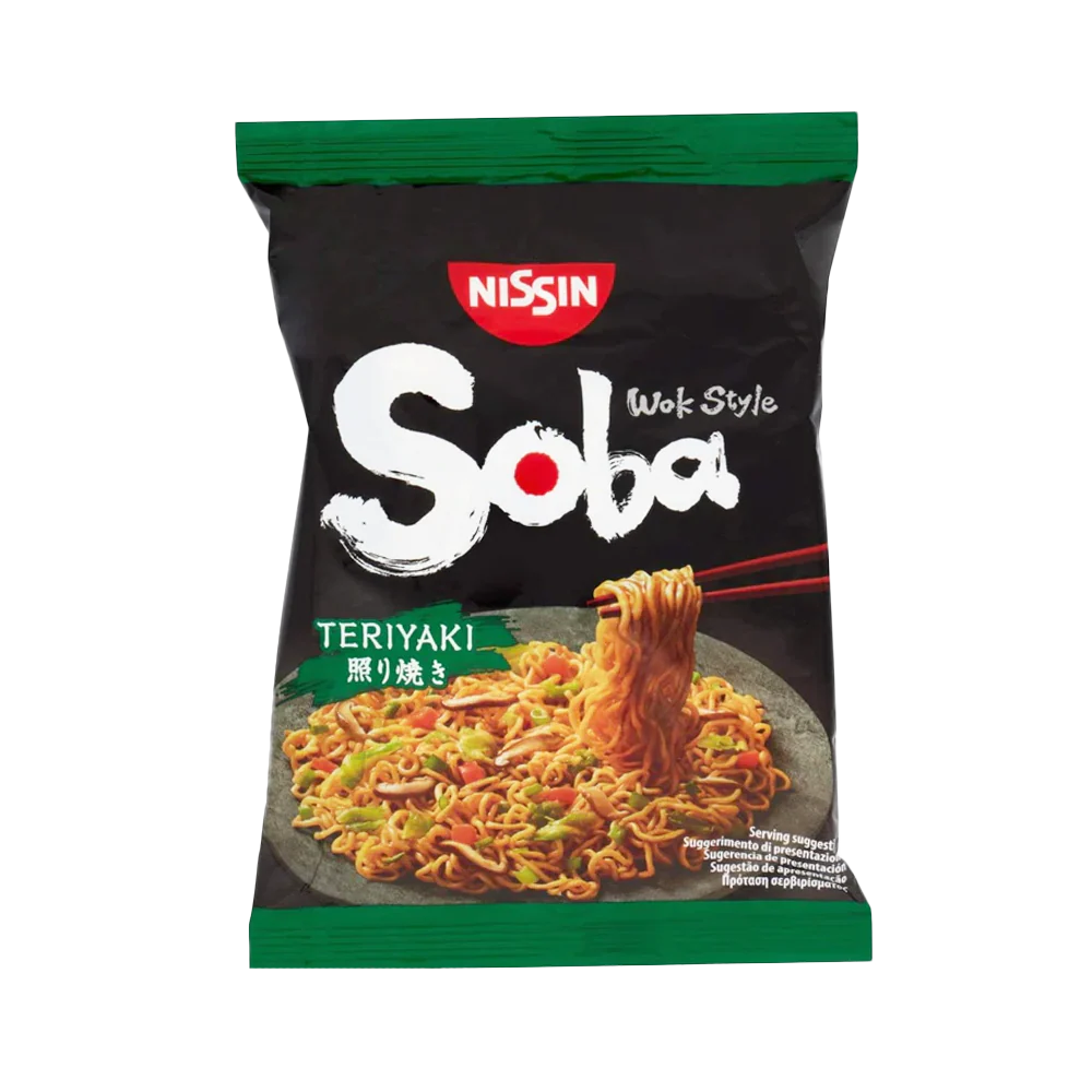 NISSIN EU Soba Bag Teriyaki 110g