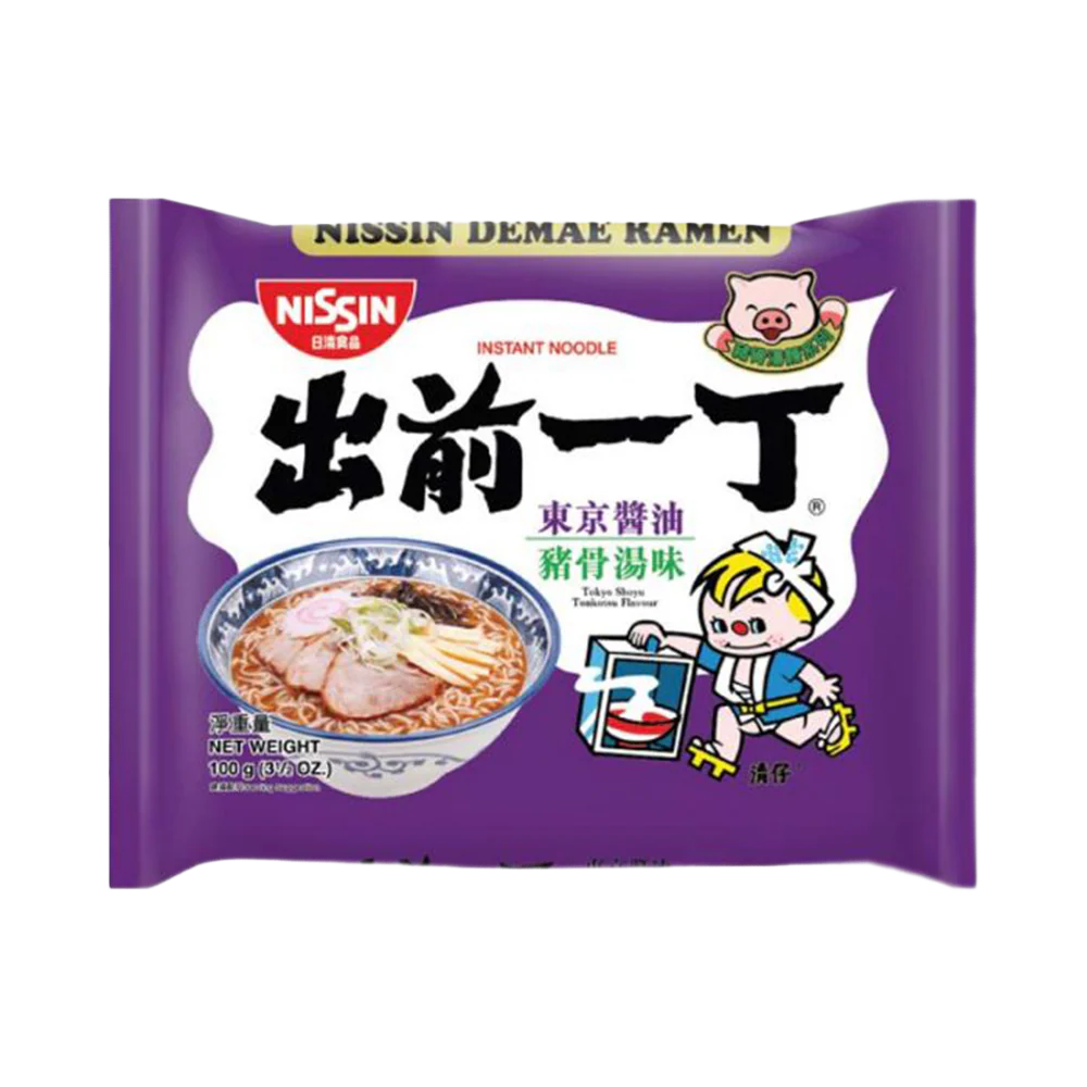 NISSIN Demae Ramen - Shoyu Tonkotsu 100g