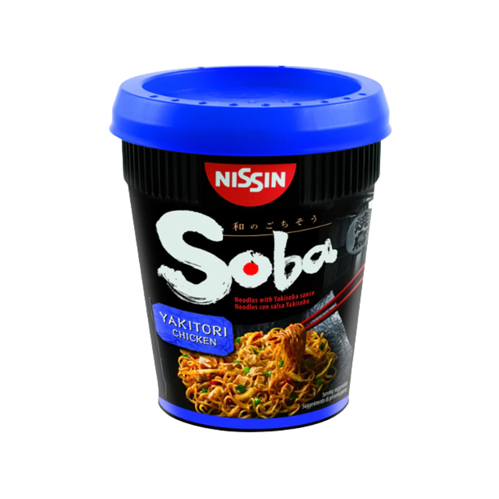 NISSIN Soba Cup Chicken Yakitori 89G