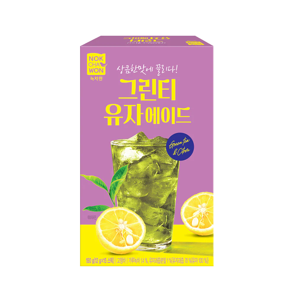 NOKCHAWON Green Tea & Citron Ade 180g