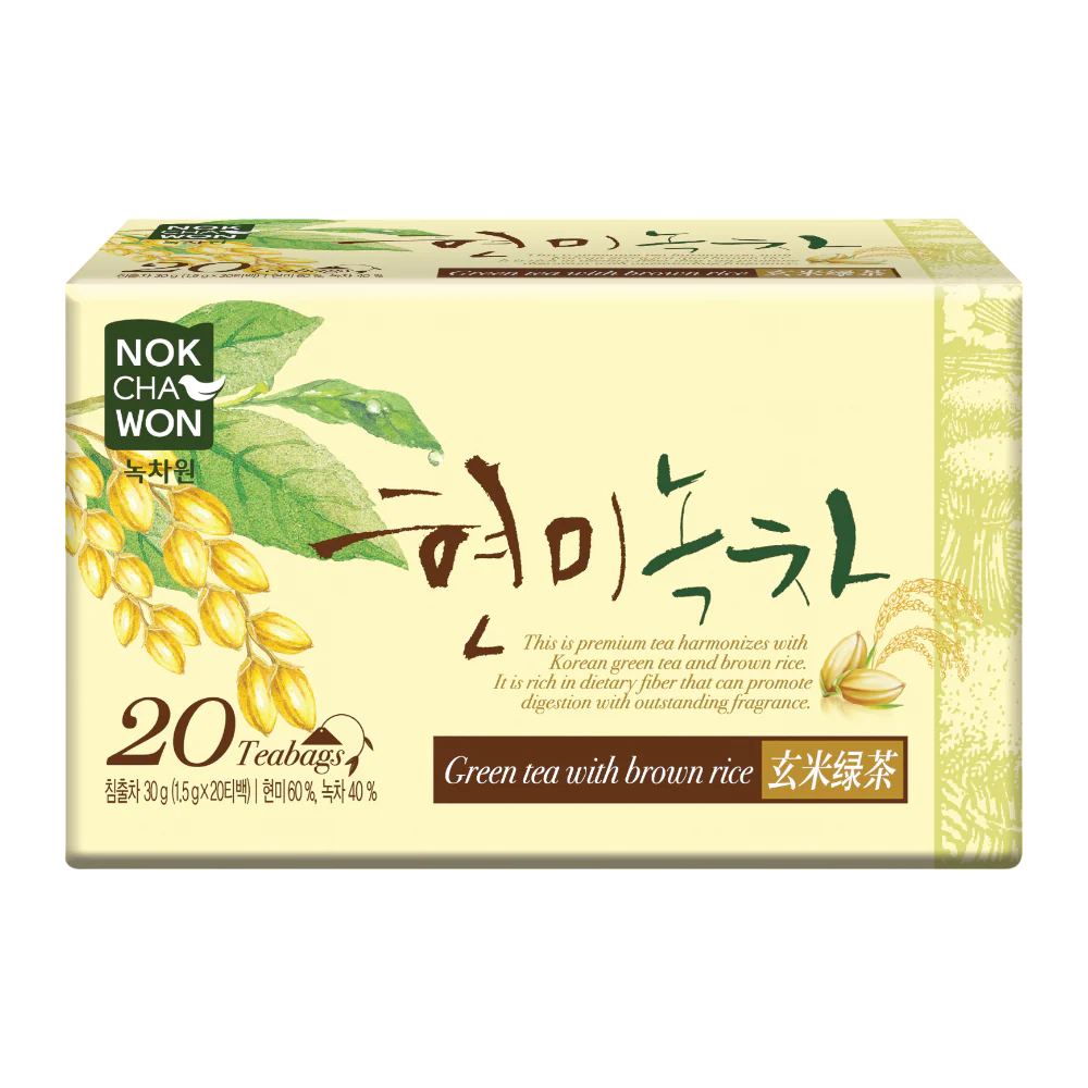 NOKCHAWON Green tea With Brown Rice 20T 30g