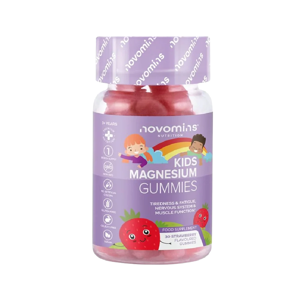 NOVOMINS Kids Magnesium 30 Gummies