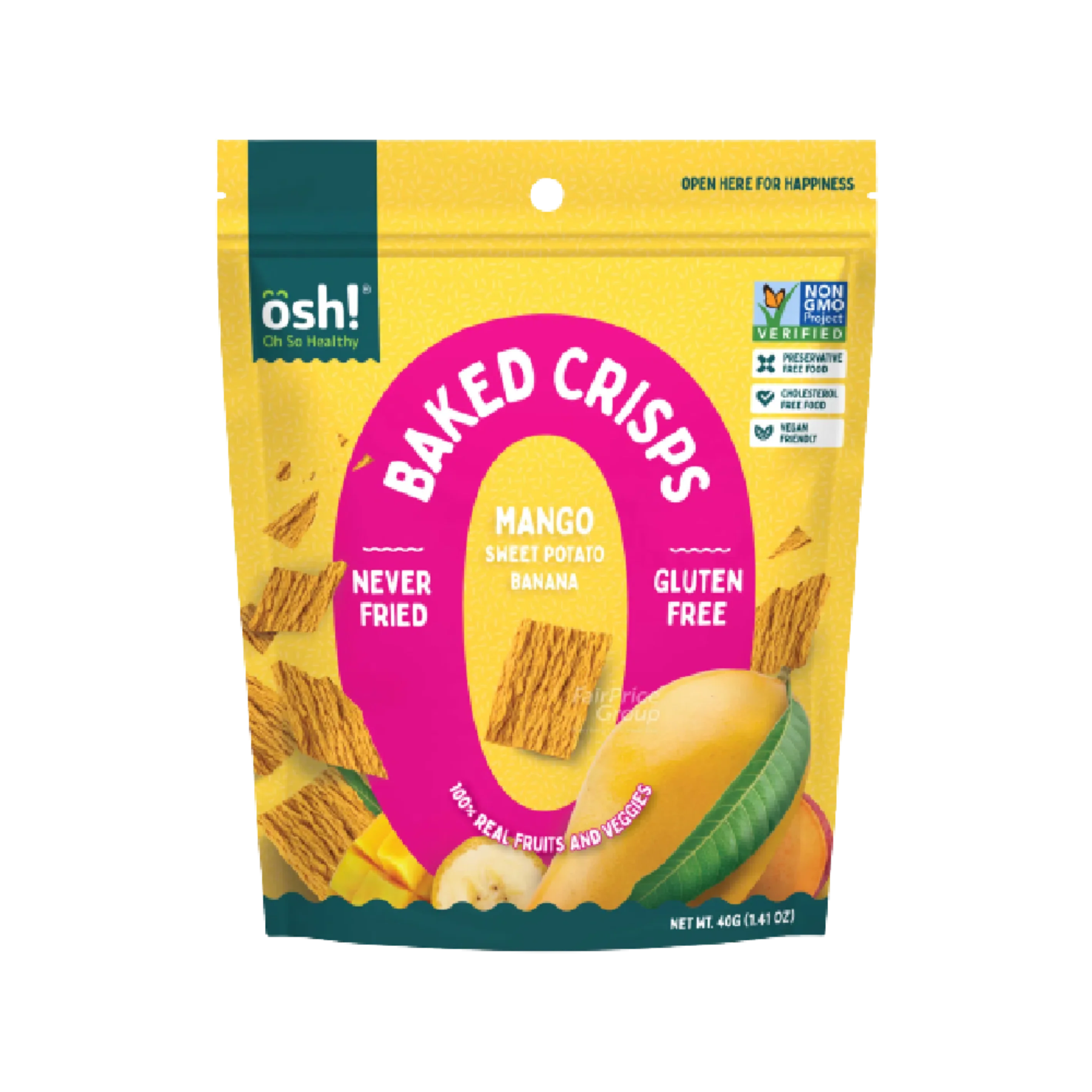 Oh So Healthy! Mango Fruit Crisp 40G