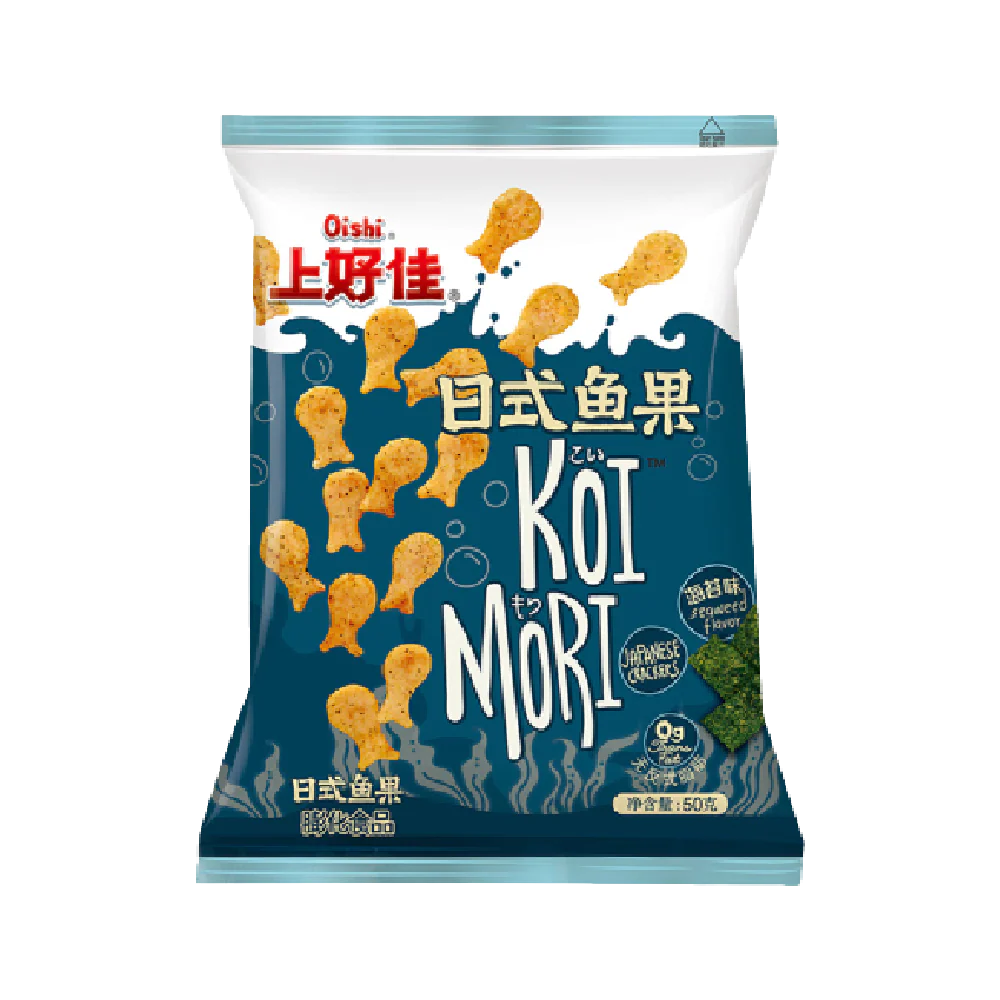 OISHI Corn Snack Ball - Seaweed 50g