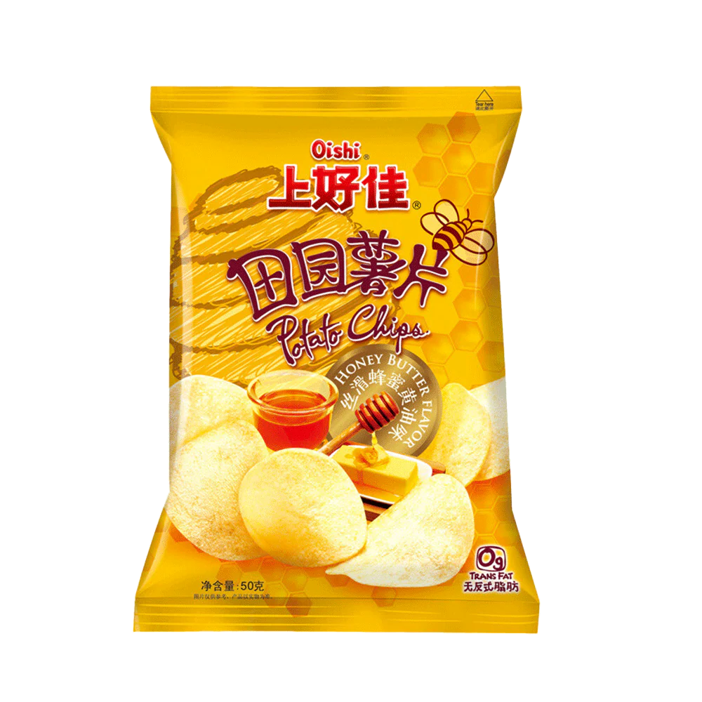 OISHI Potato Chips Honey Butter Flavor 50g