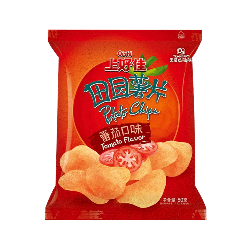 OISHI Potato Chips Tomato Flavor 50g