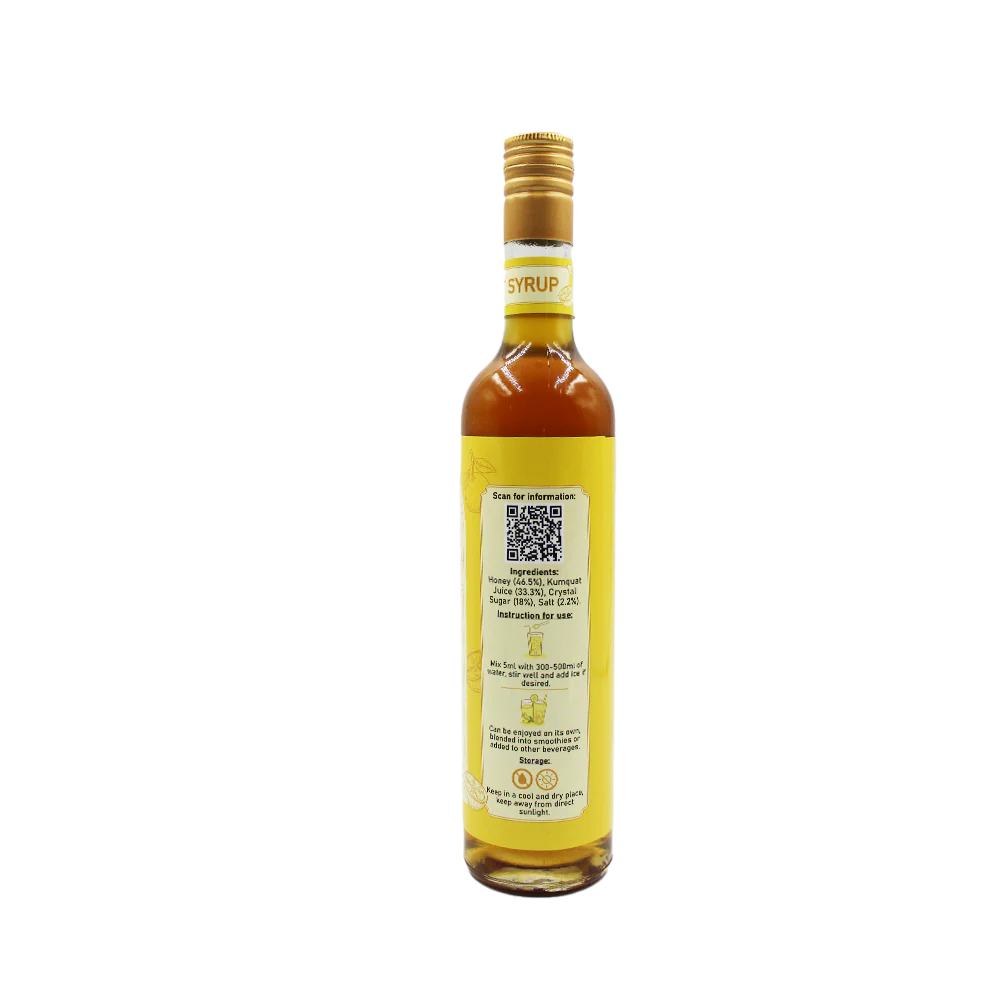 ÔLONG Kumquat Syrup 500ml - Image 2