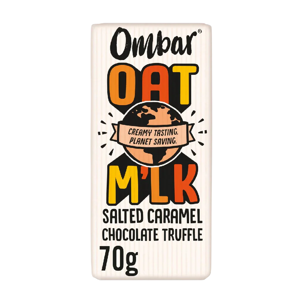 OMBAR Oat Milk Salted Caramel Truffle 70g