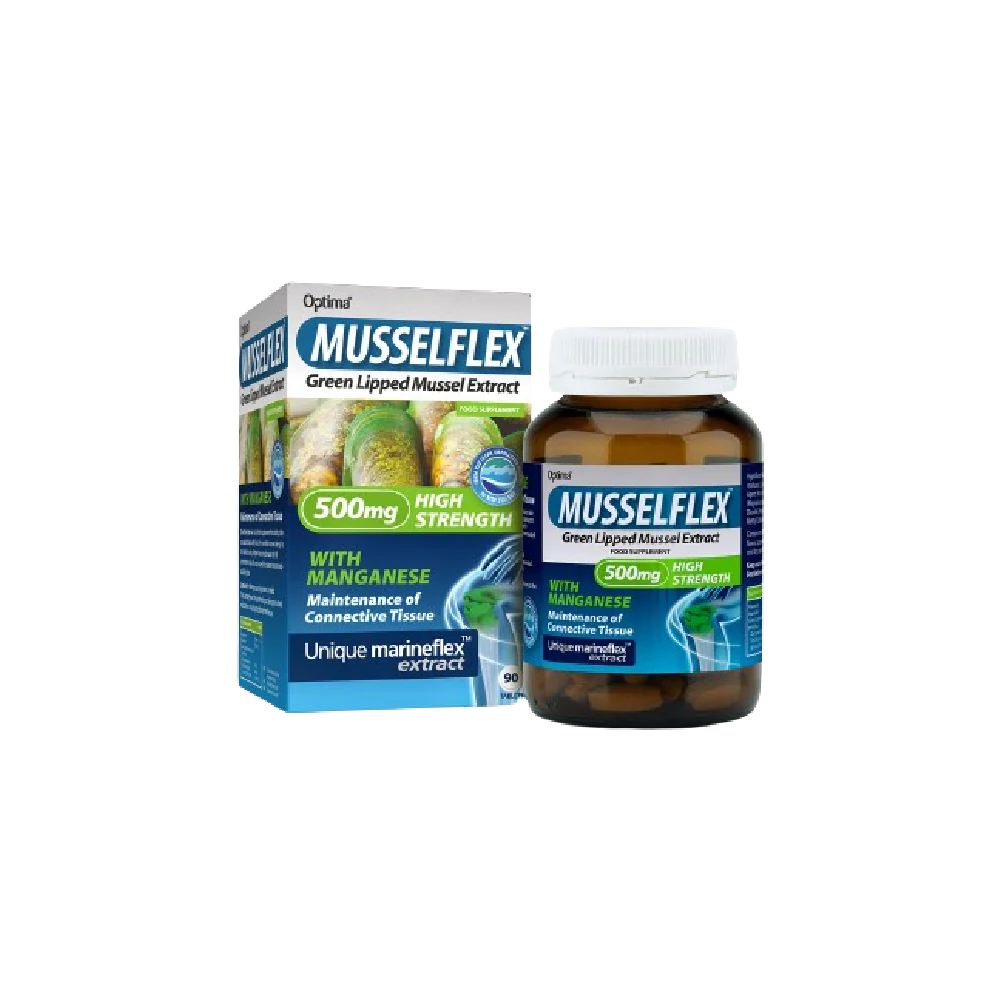 OPTIMA Musselex Gel 500mg 90 Capsules