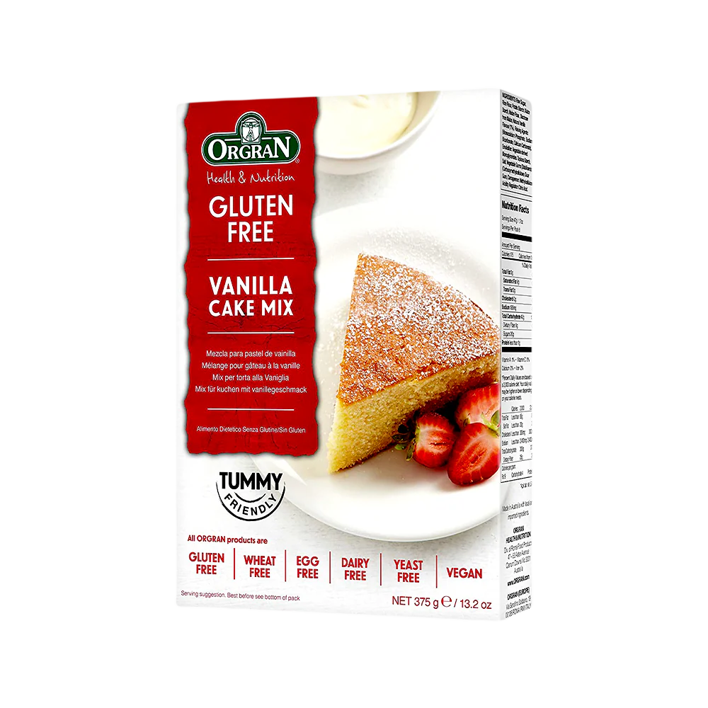 ORGRAN Vanilla Cake Mix 375g