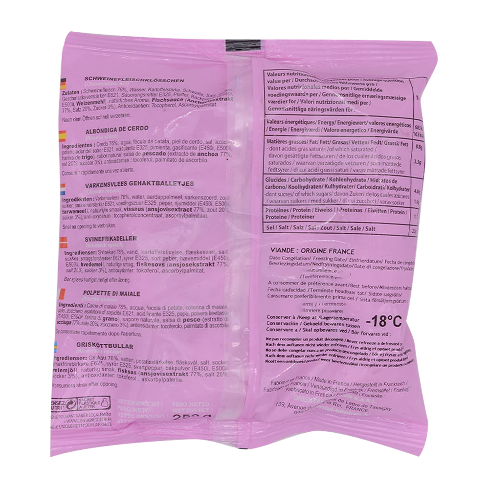 ORIENTAL KITCHEN Pork Meatballs 250g - Image 2