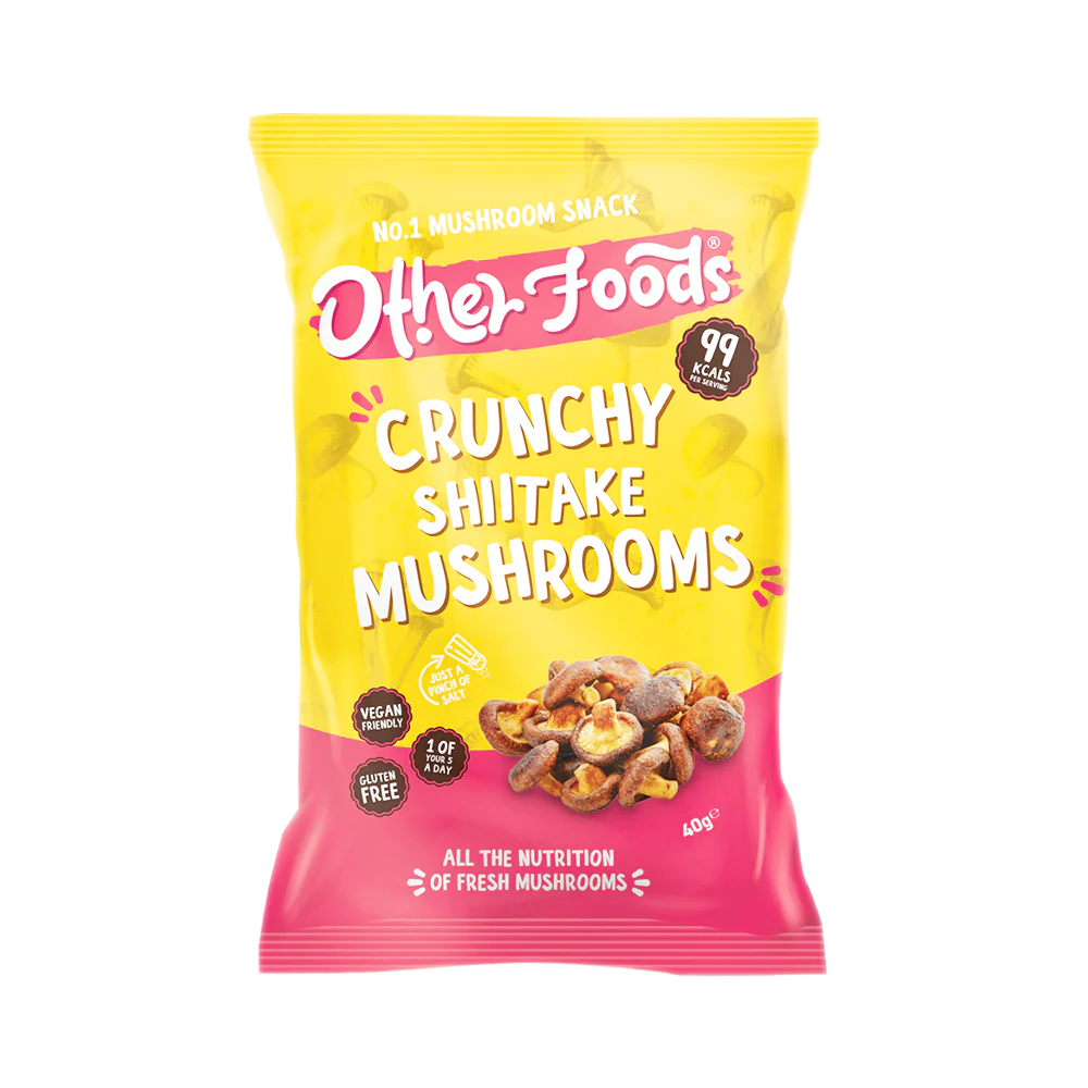 OTHER FOODS Crunchy Shiitake Mushroom Chips 40g