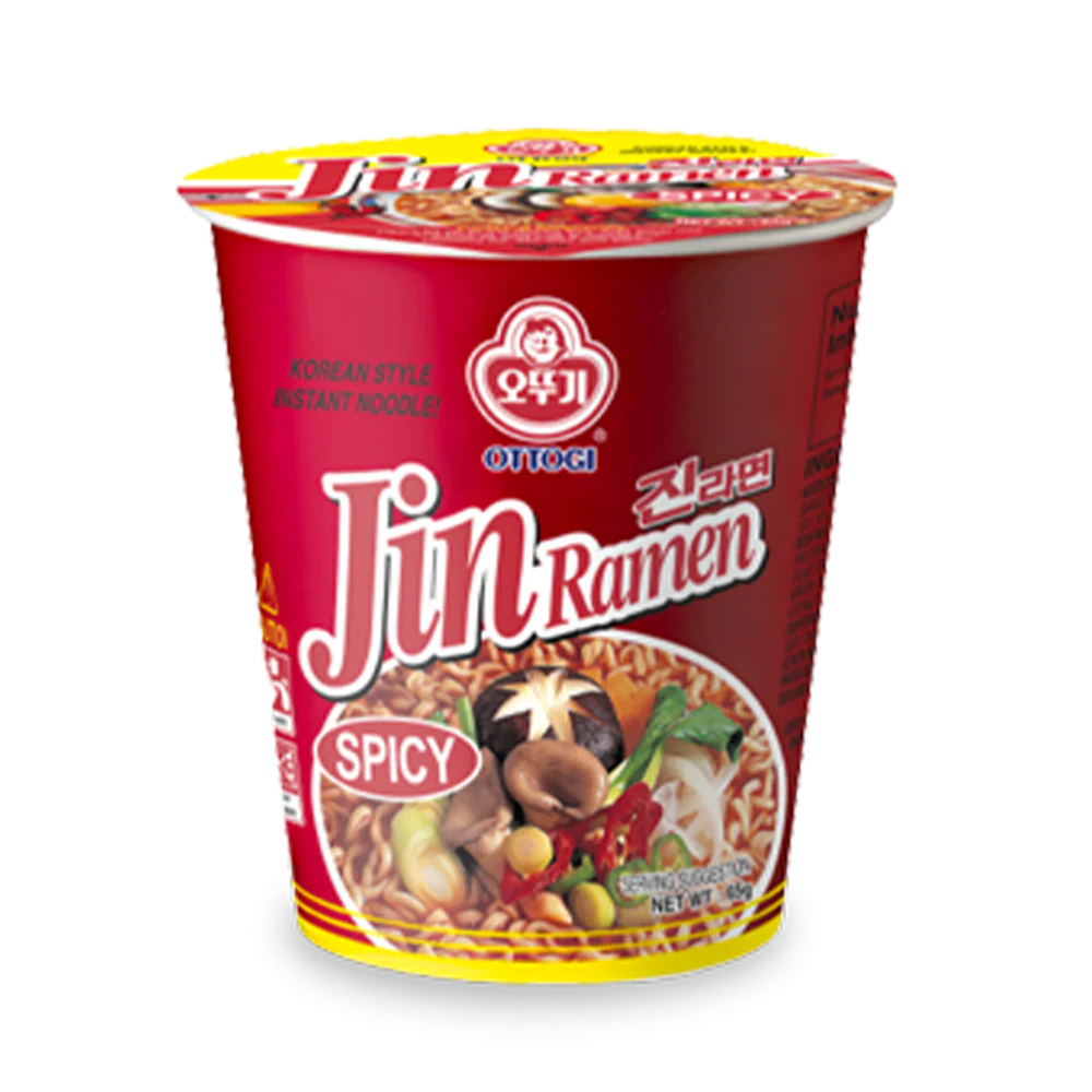 OTTOGI Jin Ramen Hot (Cup) 65g