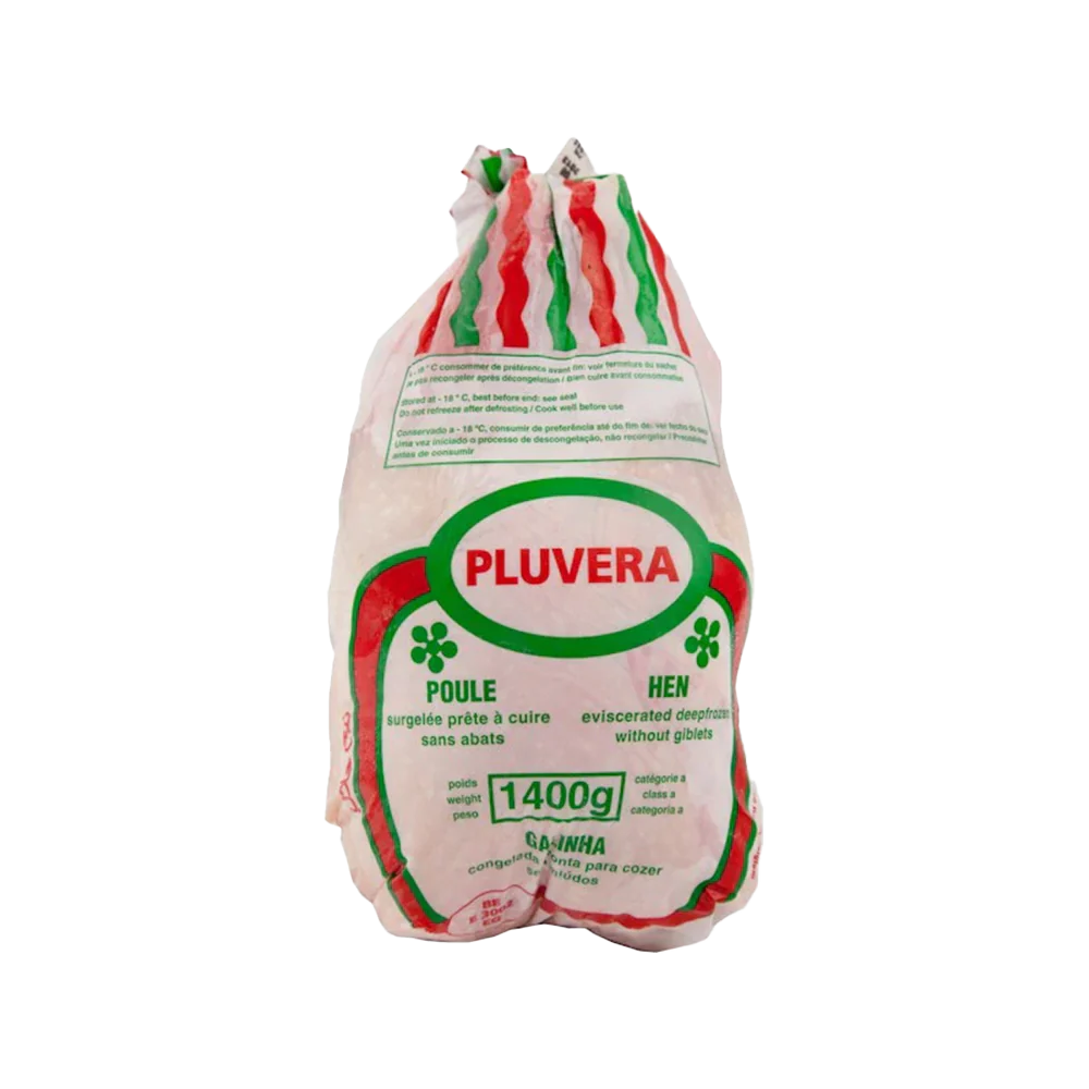 PLUVERA Hen Whole 1.4kg (Frozen)